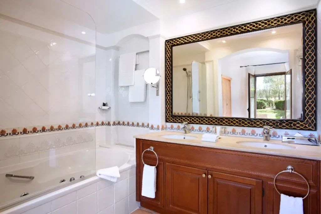 Marriott Son Antem Villa Bathroom with double vanity