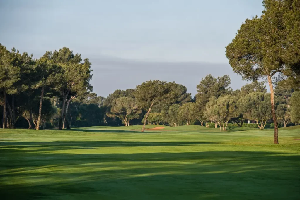 Son Antem East Golf Course View of Hole 7 Fairway in Mallorca