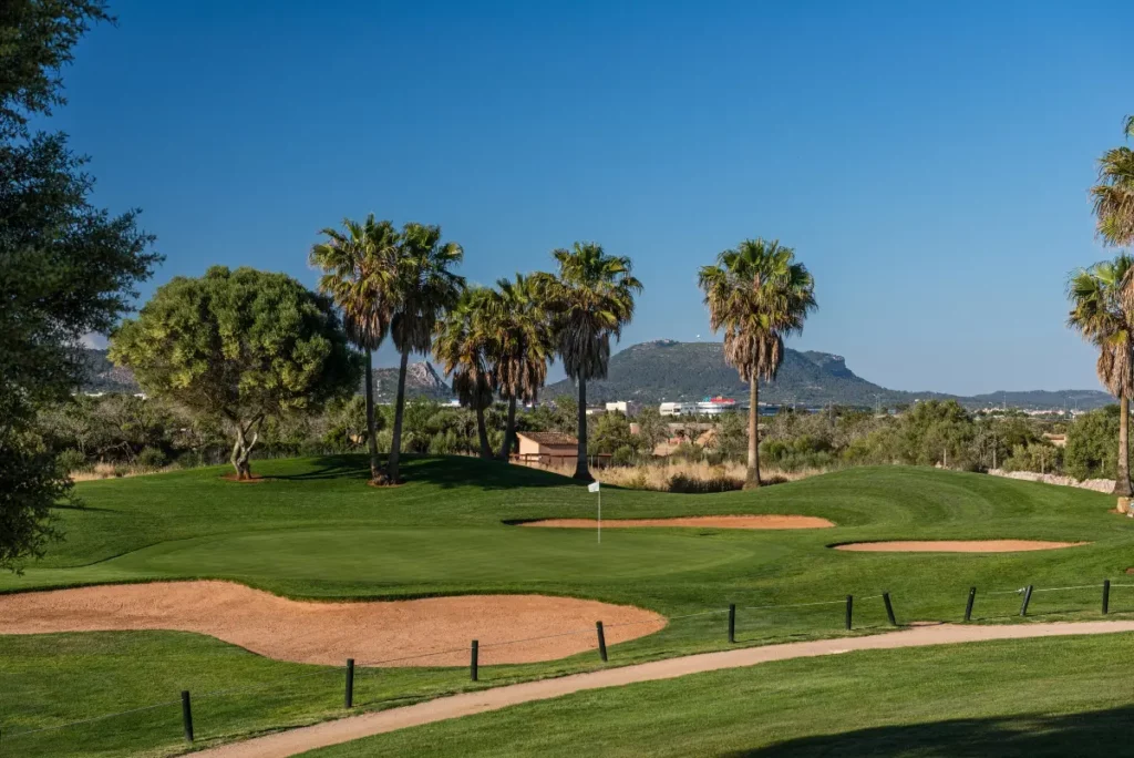 Son Antem East Golf Course View of Hole 6 in Mallorca
