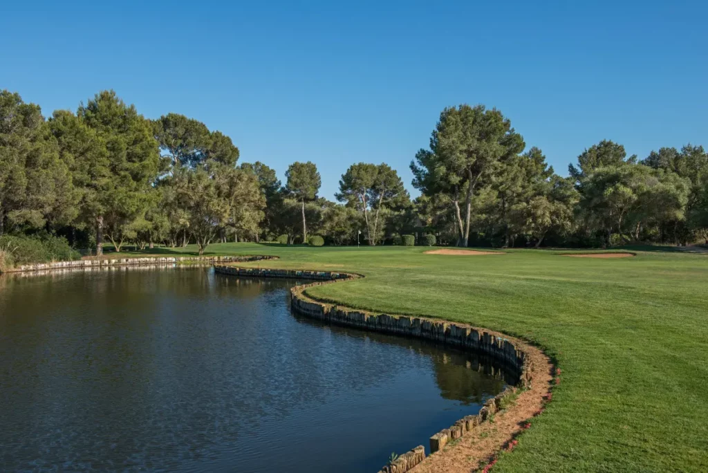 Son Antem East Golf Course View of First Hole in Mallorca
