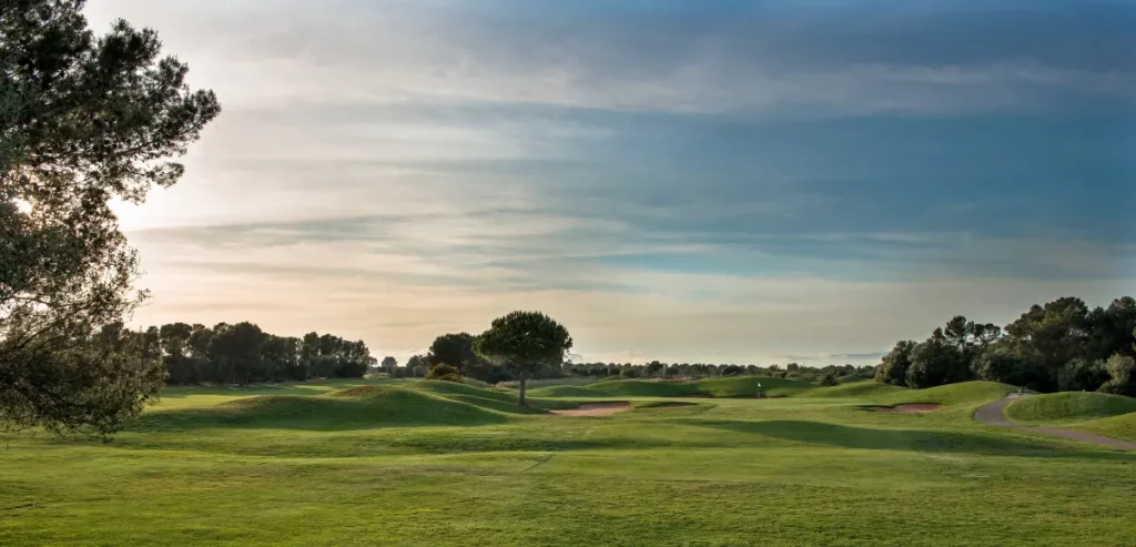 Son Antem West Golf Course View of Hole 17 Fairway in Mallorca