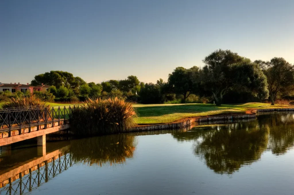 Son Antem East Golf Course View of Hole 15 in Mallorca