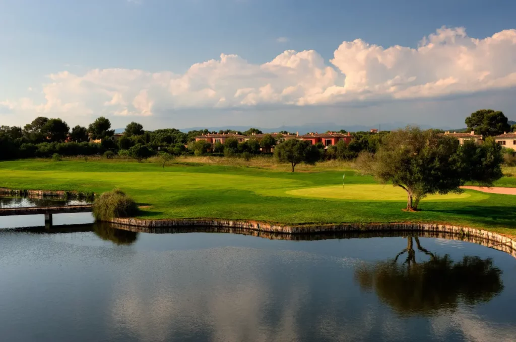 Son Antem East Golf Course View of Hole 15 in Mallorca
